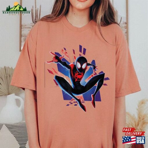 Marvel Spider Man Into The Verse Miles City T-Shirt Classic