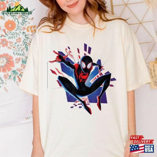 Marvel Spider Man Into The Verse Miles City T-Shirt Classic