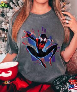 Marvel Spider Man Into The Verse Miles City T Shirt Classic 4
