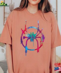 Marvel Spider Man Into The Verse Rainbow Icon T Shirt Classic Hoodie 4