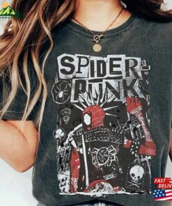 Marvel Spider Punk Shirt Man Across The Verse Classic Hoodie