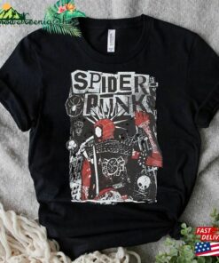 Marvel Spider Punk Shirt Man Across The Verse Classic Hoodie