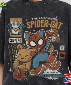 Marvel The Amazing Spider Cat Shirt Comic Avenger Hoodie Sweatshirt