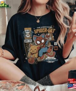 Marvel The Amazing Spider Cat Shirt Comic Avenger Hoodie Sweatshirt 2 Marvel The Amazing Spider Cat Shirt Comic Avenger Hoodie Sweatshirt 3
