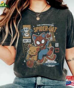 Marvel The Amazing Spider Cat Shirt Comic Avenger Hoodie Sweatshirt 3 Marvel The Amazing Spider Cat Shirt Comic Avenger Hoodie Sweatshirt 4