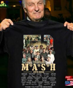 Mash 51Th Anniversary 1972 2023 Signatures Thank You The Memories T-Shirt Vintage Shirt Tee Sweatshirt Hoodie