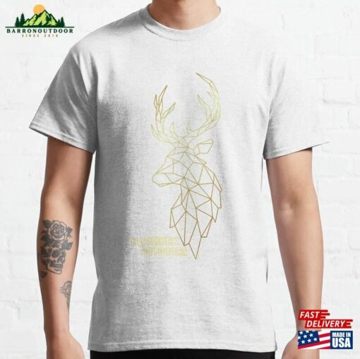 Maverick Outdoors Deer Outline Classic T-Shirt Hoodie Unisex