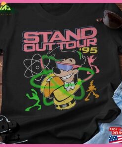 Max Powerline Stand Out Tour 90’S Goofy Movie Retro Unisex Tee T-Shirt