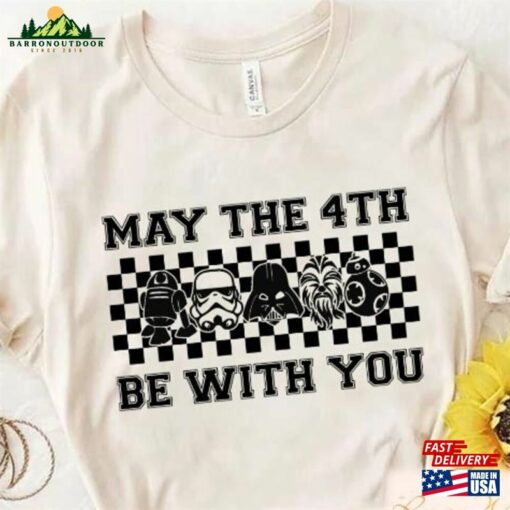 May The 4Th Be With You Shirt Star War Stormtrooper Classic Sweatshirt