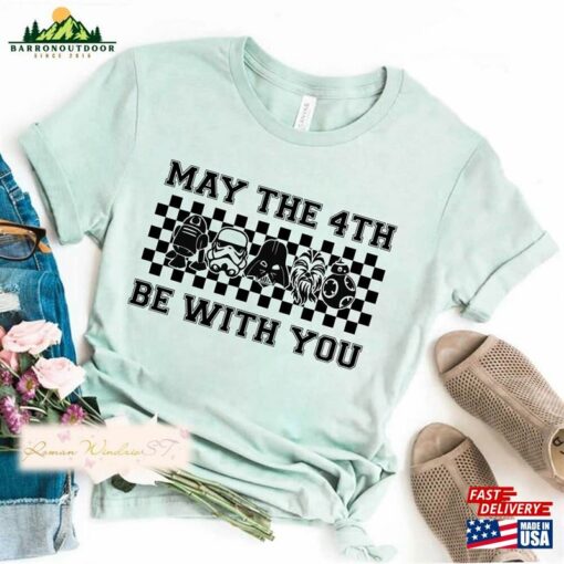 May The 4Th Be With You Shirt Star War Stormtrooper Classic Sweatshirt