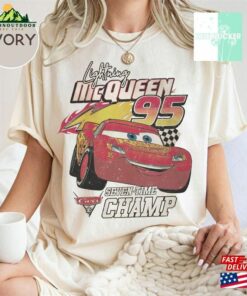 Mcqueen Comfort Colors Shirt Lightning Disney Cars Sweatshirt Hoodie