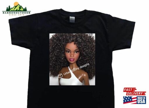 Melanin Doll T-Shirt Shirts Black Women Classic Unisex