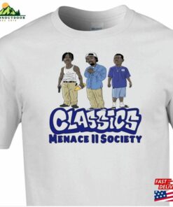 Menace Ii Society Movie Themed Custom T-Shirt Classic Series Unisex
