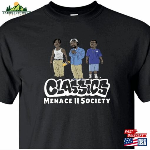 Menace Ii Society Movie Themed Custom T-Shirt Classic Series Unisex