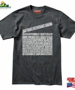 Mens Movie Film Director Legends Clapperboard Tribute T-Shirt Unisex