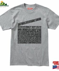 Mens Movie Film Director Legends Clapperboard Tribute T-Shirt Unisex 2 Mens Movie Film Director Legends Clapperboard Tribute T Shirt Unisex 3