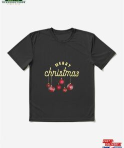 Merry Christmas Active T-Shirt Hoodie