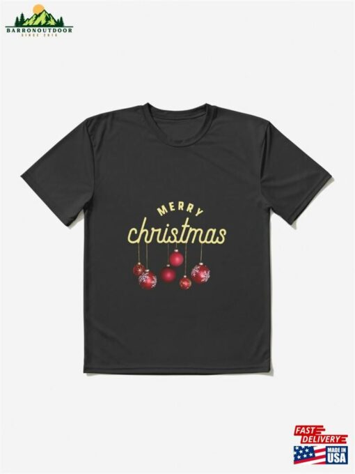 Merry Christmas Active T-Shirt Hoodie