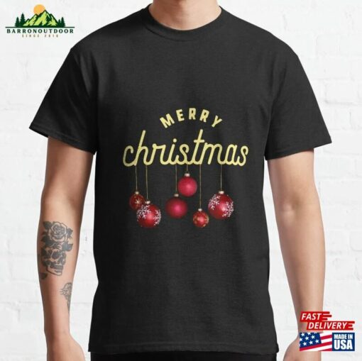 Merry Christmas Classic T-Shirt Unisex Hoodie