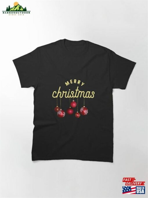 Merry Christmas Classic T-Shirt Unisex Hoodie