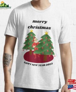 Merry Christmas Happy New Year 2023 Essential T-Shirt Classic