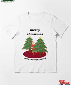 Merry Christmas Happy New Year 2023 Essential T-Shirt Classic