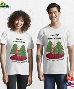 Merry Christmas Happy New Year 2023 Essential T Shirt Classic 3