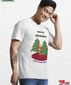 Merry Christmas Happy New Year 2023 Essential T Shirt Classic 4