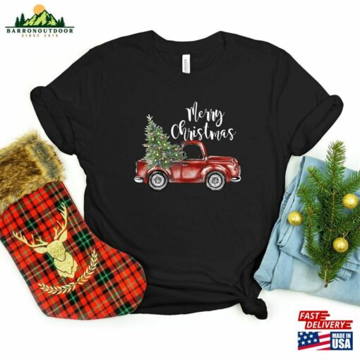 Merry Christmas Shirt Tree Tee Unisex Sweatshirt