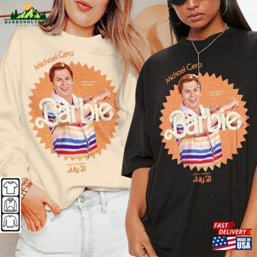 Michael Cera Movie T-Shirt Barbie 2023 Shirt Sweatshirt