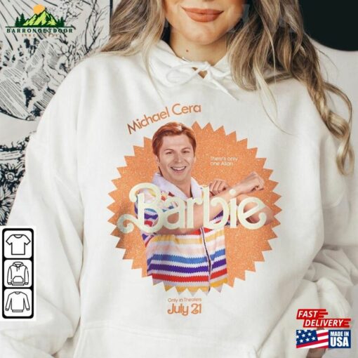 Michael Cera Movie T-Shirt Barbie 2023 Shirt Sweatshirt