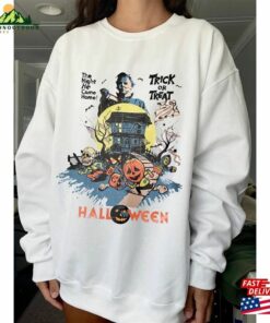 Michael Myers Halloween Shirt The Night He Came Home Trick Or Treat Hoodie Sweatshirt 3