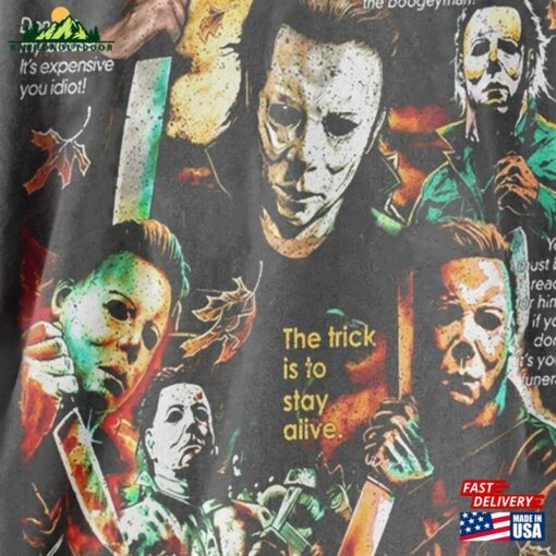 Michael Myers Shirt Horror Movie Friday The 13Th T-Shirt Unisex