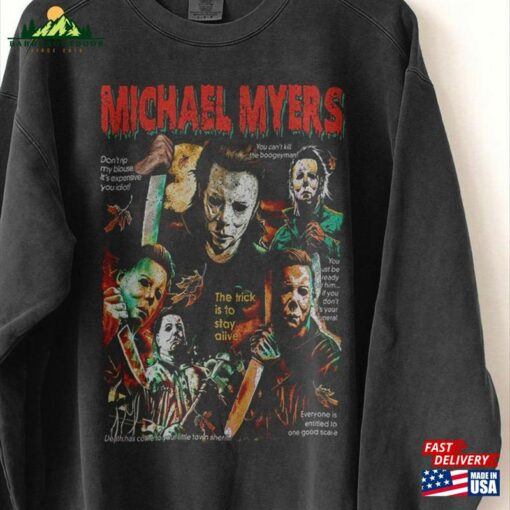 Michael Myers Shirt Horror Movie Friday The 13Th T-Shirt Unisex