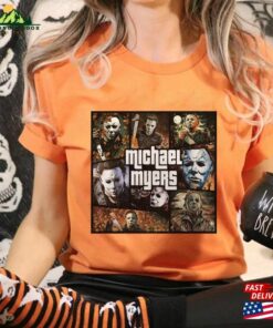 Michael Myers Shirt Vintage Halloween Horror Character Sweatshirt Quotes Unisex Michael Myers Shirt Vintage Halloween Horror Character Sweatshirt Quotes Unisex