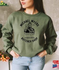 Michael Myers Sublimation Shirt E37 Horror Movie Hoodie T Shirt 4