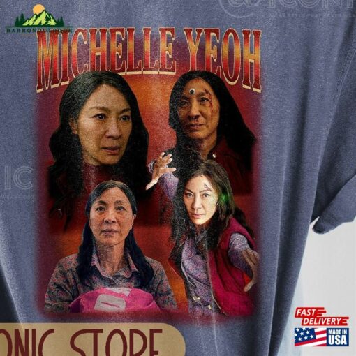 Michelle Yeoh 90S Style Shirt Everything Everywhere All At Once Evelyn Wang Classic T-Shirt