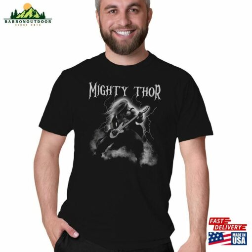 Mighty Thor Heavy Metal Shirt Unisex Graphic Tee Movie Hoodie