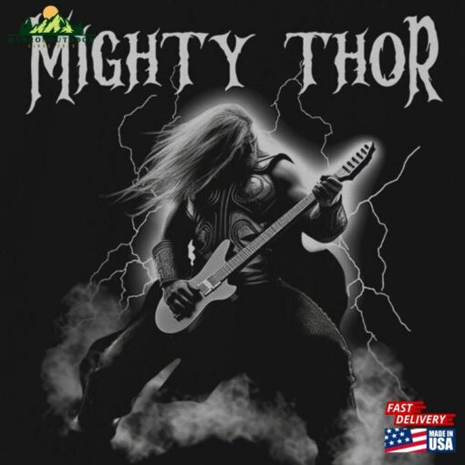 Mighty Thor Heavy Metal Shirt Unisex Graphic Tee Movie Hoodie