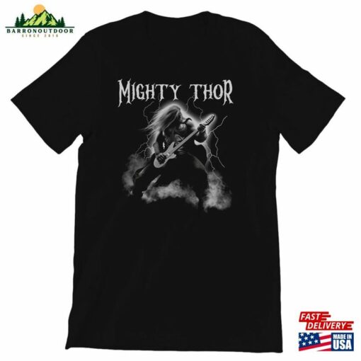 Mighty Thor Heavy Metal Shirt Unisex Graphic Tee Movie Hoodie