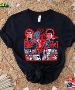 Miguel O’Hara Vs Miles Morales X Street Fighter Game Shirt Spiderman T-Shirt Hoodie