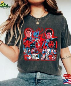 Miguel O'Hara Vs Miles Morales X Street Fighter Game Shirt Spiderman T Shirt Hoodie 4