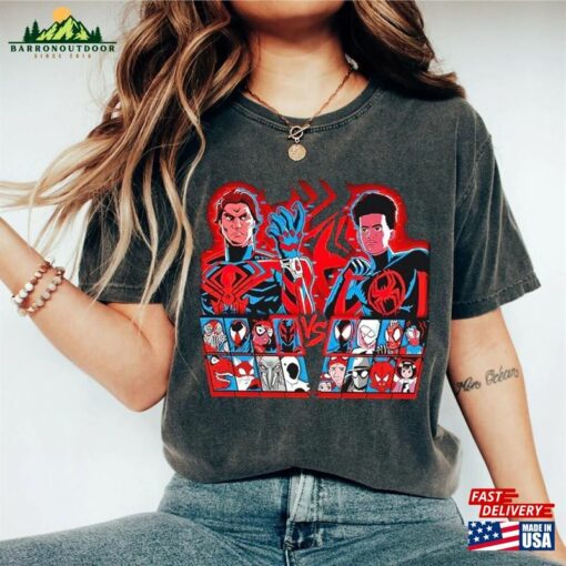 Miguel O’Hara Vs Miles Morales X Street Fighter Game Shirt Spiderman T-Shirt Hoodie