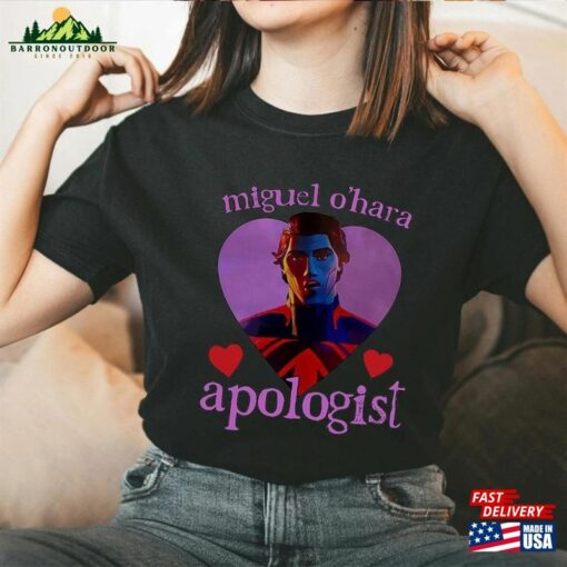 Miguel O Hara Apologist Shirt Across The Spiderverse 2023 Unisex Classic