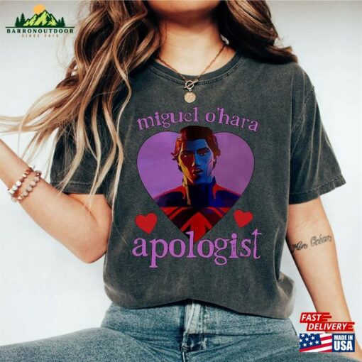 Miguel O Hara Apologist Shirt Across The Spiderverse 2023 Unisex Classic