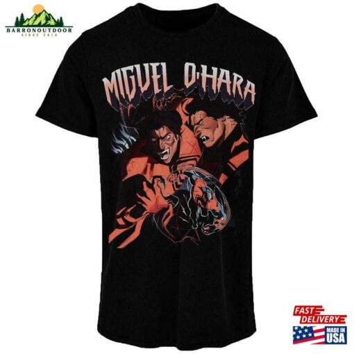 Miguel O’hara 90S Vintage Tees Spider Hoodie Classic