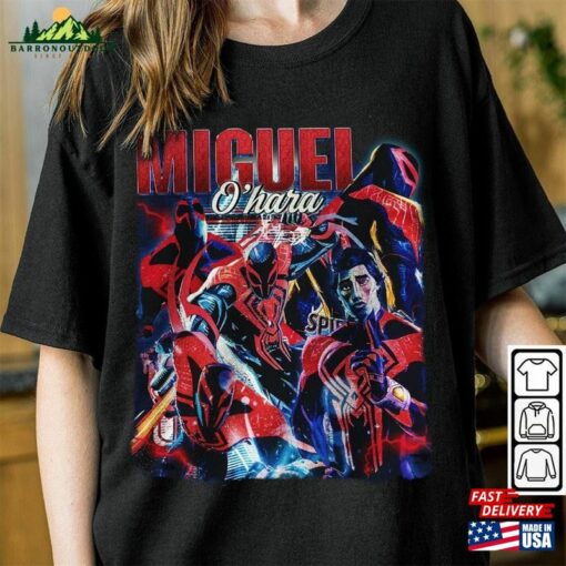 Miguel O’hara Movie Shirt Spiderman Across The Spider Classic Unisex