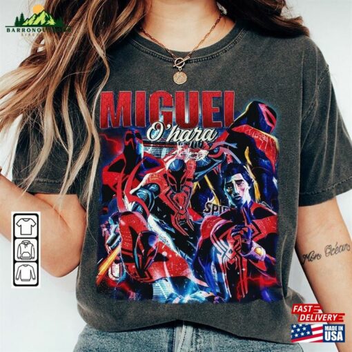 Miguel O’hara Movie Shirt Spiderman Across The Spider Classic Unisex