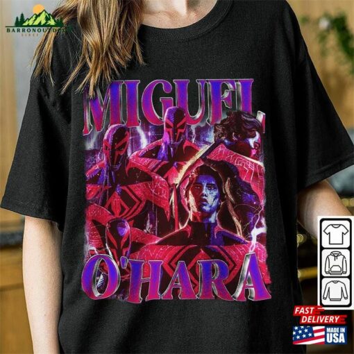 Miguel O’hara Movie Shirt Spiderman Across The Spider Hoodie T-Shirt