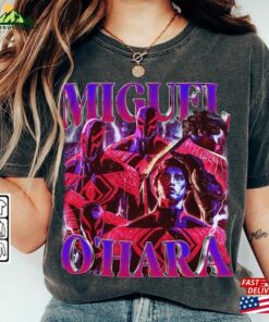 Miguel O'hara Movie Shirt Spiderman Across The Spider Hoodie T-Shirt 2 Miguel Ohara Movie Shirt Spiderman Across The Spider Hoodie T Shirt 3